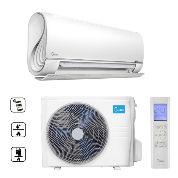 Midea Breezeless nástěnný split - 3,5kW
